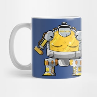 Shiny Sumo Robot Mug